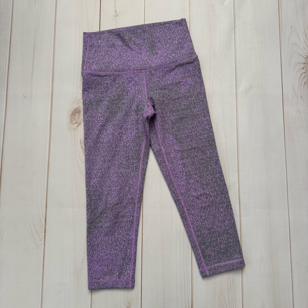 Ivivva Girls Purple Capri Leggings